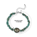EverTrue - Blue Turquoise Bracelet (Size - 7.5+2 Ext) 65.00 Ct._8710252_4