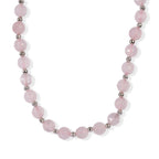 EverTrue - Rose Quartz Beads Necklace (Size - 18+2 Ext) 80.00 Ct._8710268