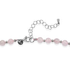 EverTrue - Rose Quartz Beads Necklace (Size - 18+2 Ext) 80.00 Ct._8710268_3