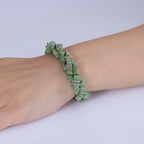 D'Joy - Green Turquoise Bracelet (Size - 7.5+2 Ext) in Rhodium Overlay Sterling Silver 100.00 Ct._8710292_1