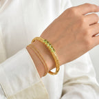 EverTrue - Peridot Bracelet (Size - 7.5) in Yellow Gold Tone 4.15 Ct._8710360_2