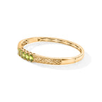 EverTrue - Peridot Bracelet (Size - 7.5) in Yellow Gold Tone 4.15 Ct._8710360_3