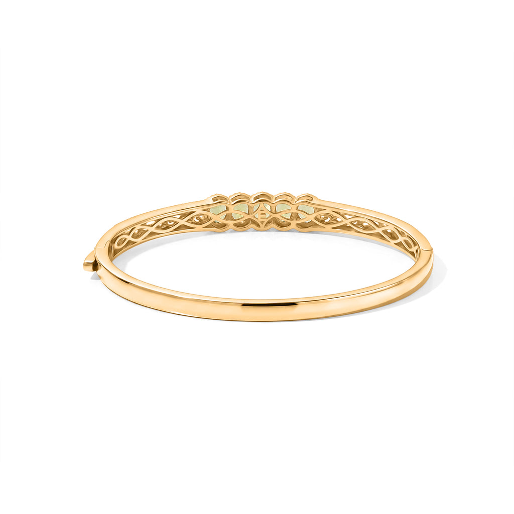EverTrue - Peridot Bracelet (Size - 7.5) in Yellow Gold Tone 4.15 Ct._8710360_4