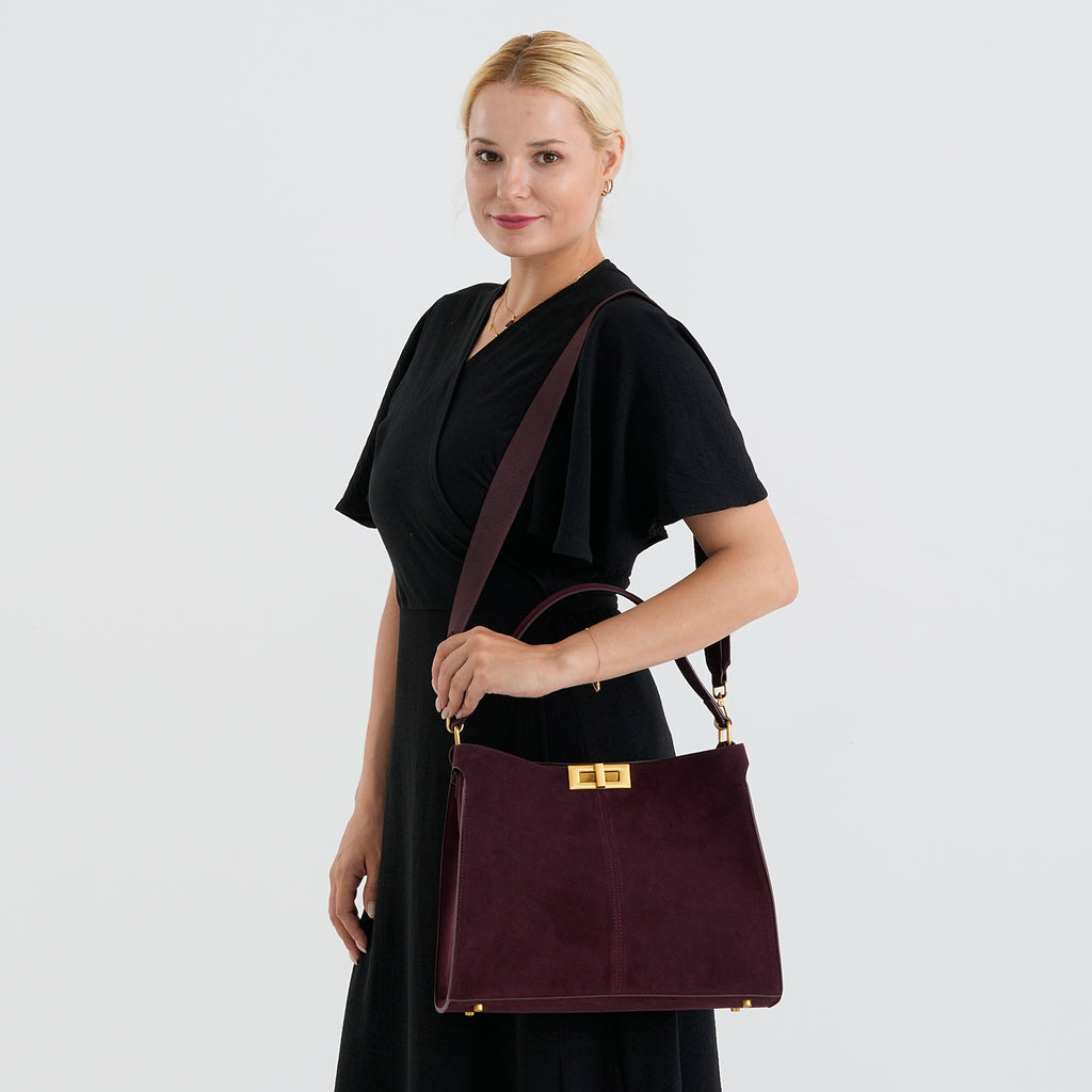 Crossbody Bag (Size - One Size) - Burgundy_8710713_1