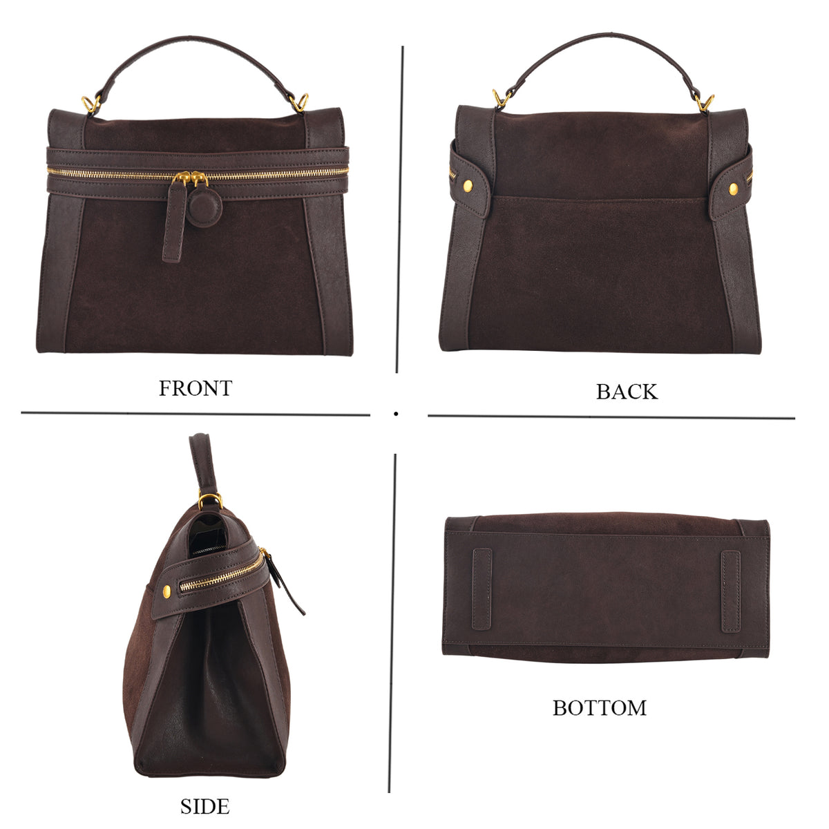 Crossbody Bag (Size - One Size) - Coffee 8710942 3