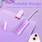 SEJOY Cordless Water Flosser with 5 Cleaning Modes, 6 Jet Tips & IPX7 Waterproof Design - Purple_8712276_6
