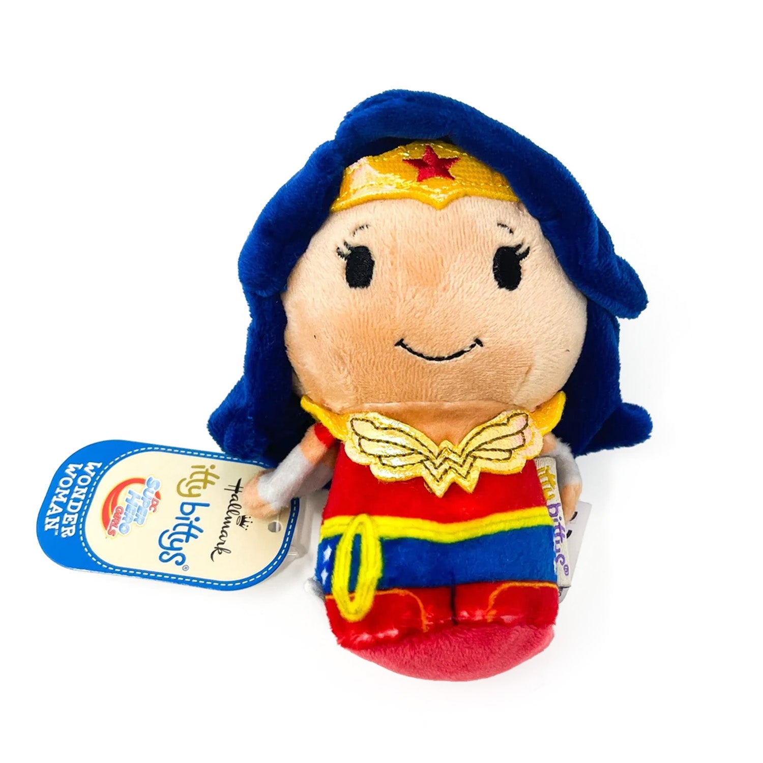 Itty Bittys Wonder Woman Soft Toy Plush (5 Inch) - Red V32522000 0
