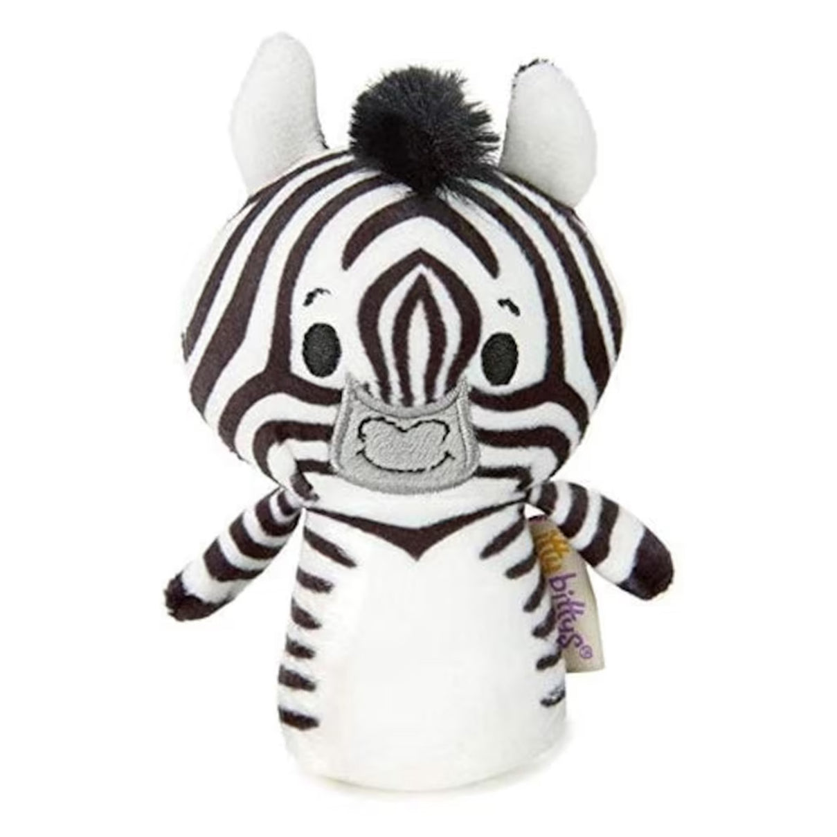 Itty Bittys Noah's Ark Zebra Soft Toy Plush (5 Inch) - Black V32519728 0