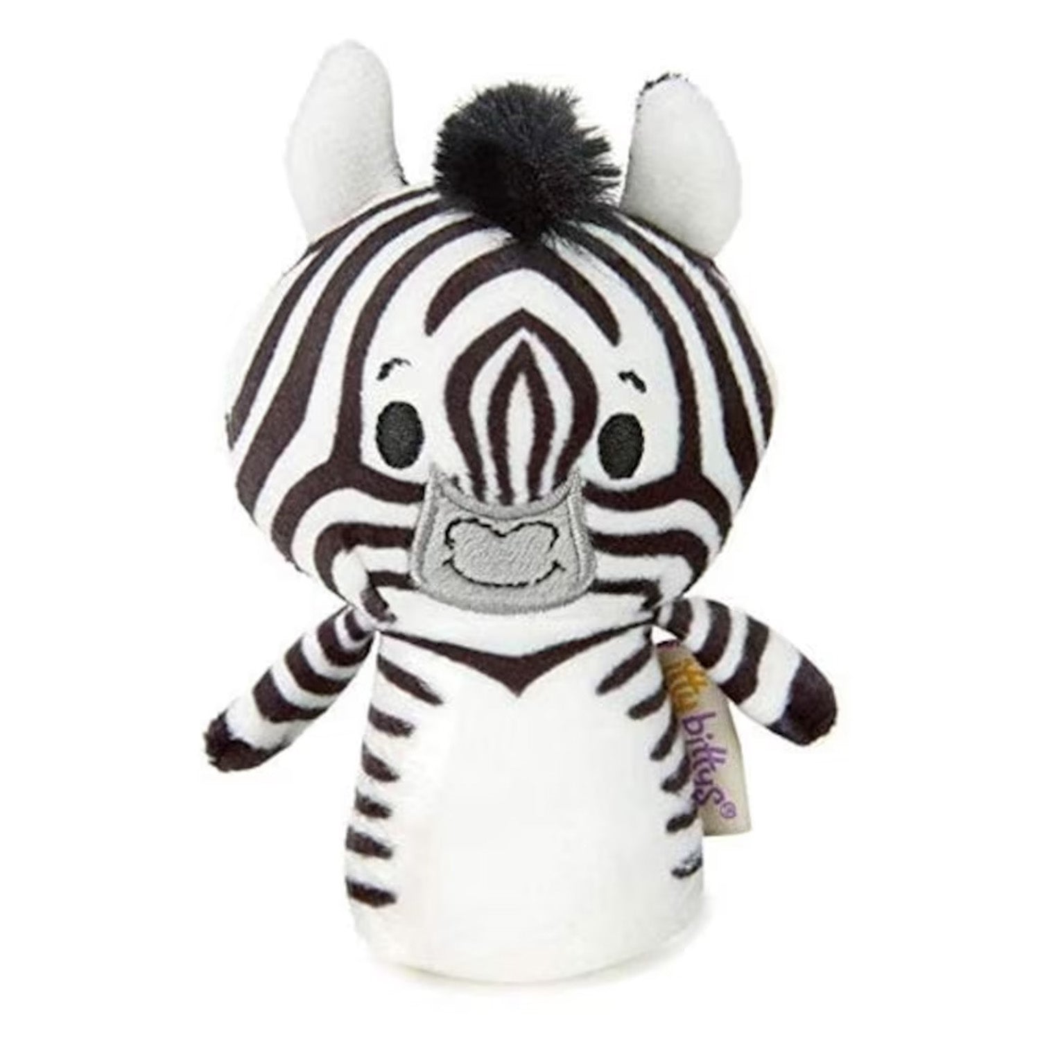 Itty Bittys Noah's Ark Zebra Soft Toy Plush (5 Inch) - Black V32519728 0