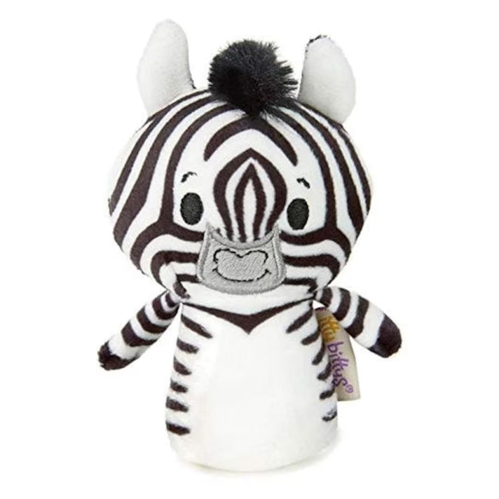 Itty Bittys Noah's Ark Zebra Soft Toy Plush (5 Inch) - Black V32623762 1