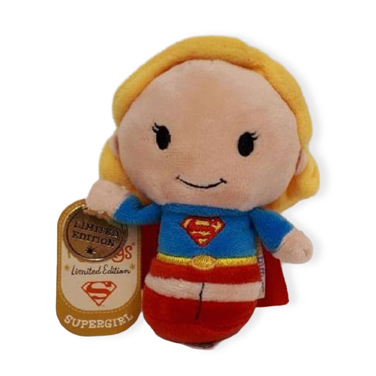 Itty Bittys Super Hero Girl Soft Toy Plush (5 Inch) - Yellow V32517667 0