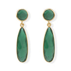 Green Onyx Drop Earrings 6 Ct._8713470
