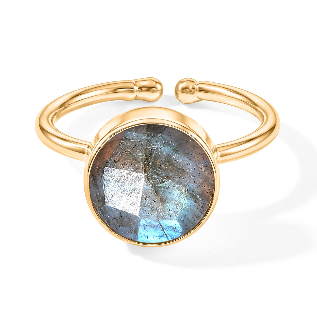 Handmade Brown Labradorite Round Ring_8713519