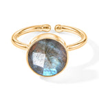 Handmade Brown Labradorite Round Ring_8713519