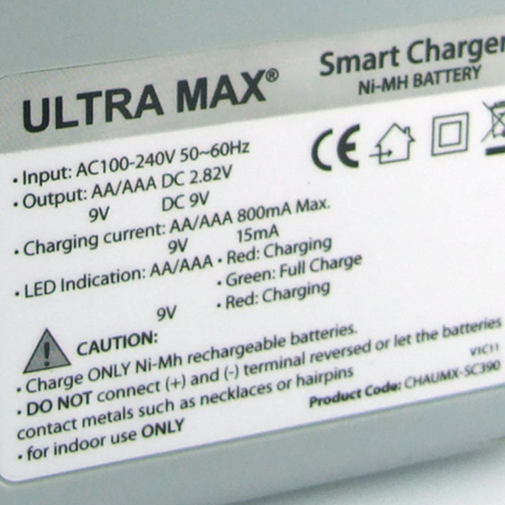 Smart AA, AAA &amp; V9 Battery Charger 8714666 2