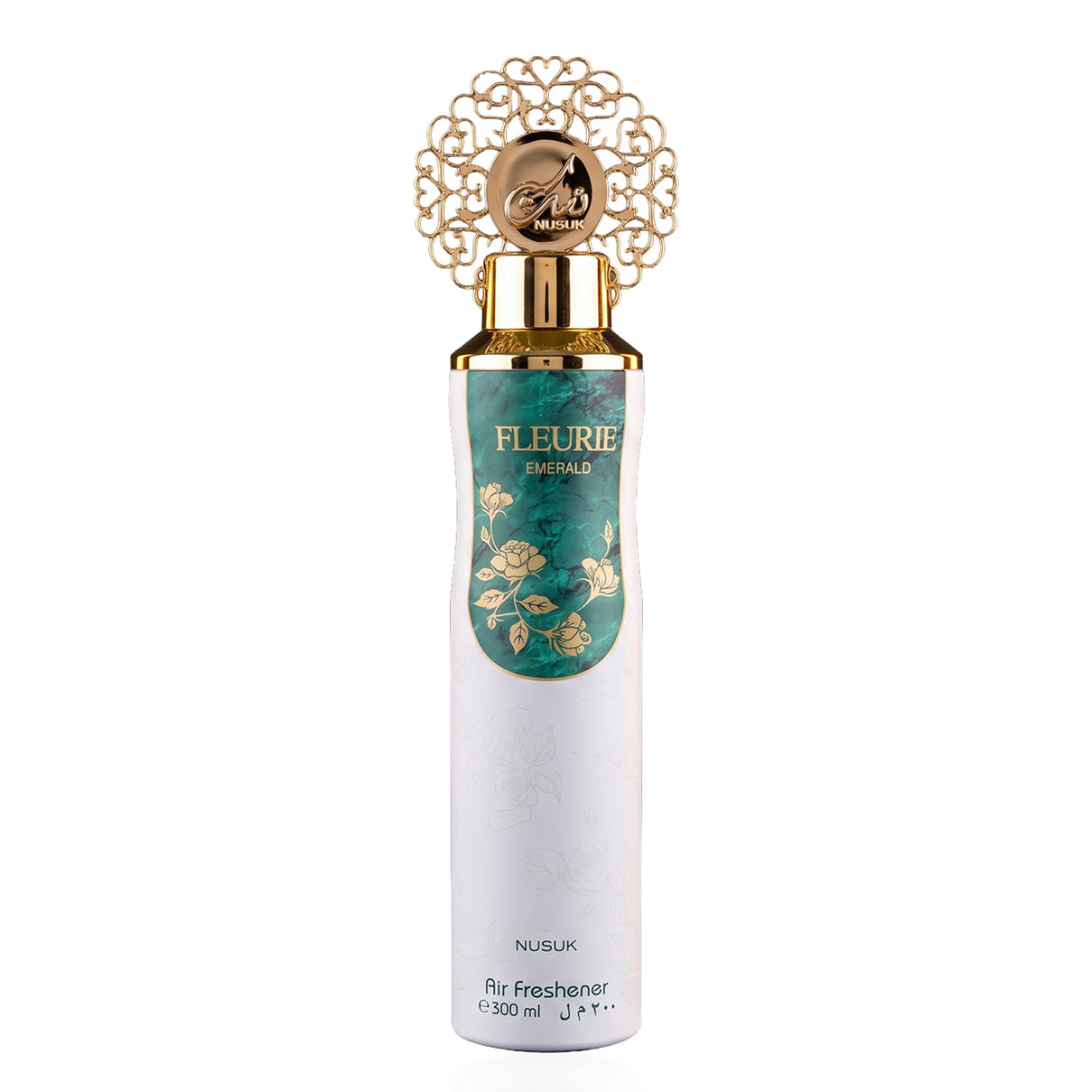 NUSUK Arabian Oud Home Fragrance Collection - Fleurie Emerald - 300ML 8718097 0