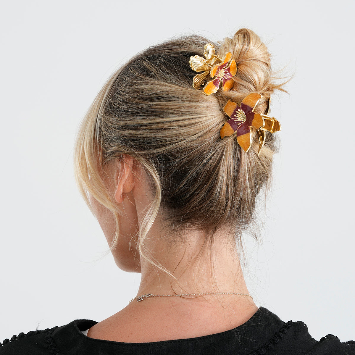 La Marey Hair Pin, Claw and Clip (Size - One Size) - Orange Purple 8718261 0