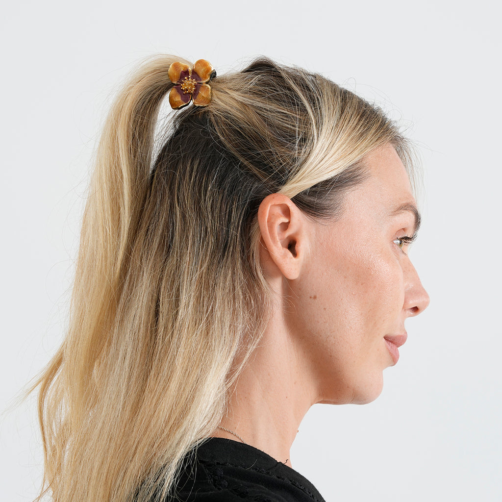 La Marey Hair Pin, Claw and Clip (Size - One Size) - Orange Purple_8718261_2