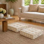 LIVMORE Patterned Cushion Cover (Size 40x8 cm) - Light Blue & Grey_8719613_5