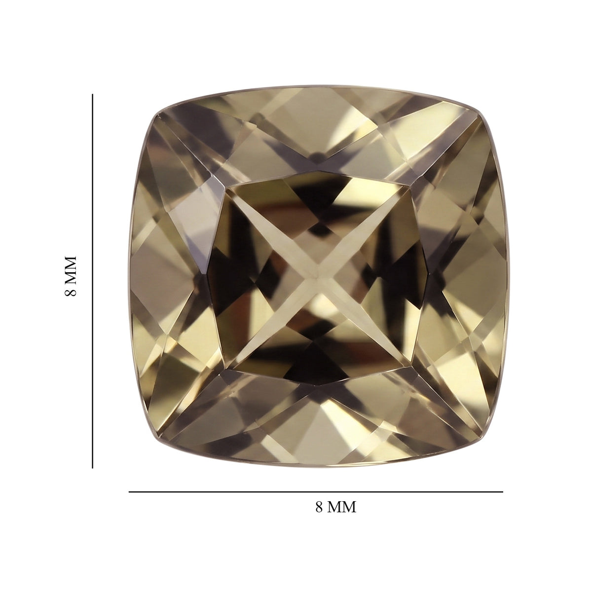 AAA Turkizite Cushion Cut Gemstone (8x8 mm) 2.66 Ct. 8721339 2