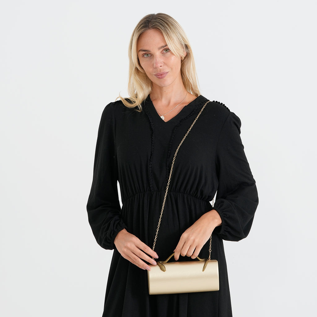 Crossbody Bag (Size - One Size) - Gold_8721373_1