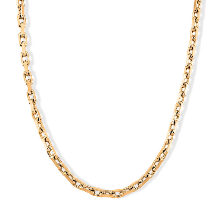 Bold Links Necklace (Size - 20) with Lobster Clasp in Yellow Gold Tone 8722918 1