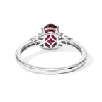 Rhodolite Garnet Ring in Platinum OverlaySterling Silver  0.970  Ct._8723888_3