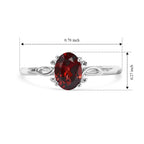 Rhodolite Garnet Ring in Platinum OverlaySterling Silver  0.970  Ct._8723888_4