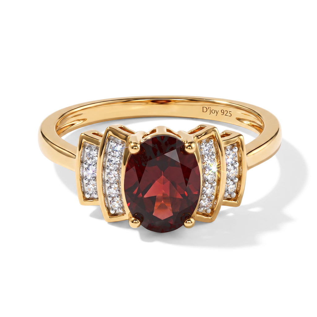 D'Joy Rhodolite Garnet, White Zircon Main Stone With Side Stone Ring Sterling Silver  1.673  Ct._8723930