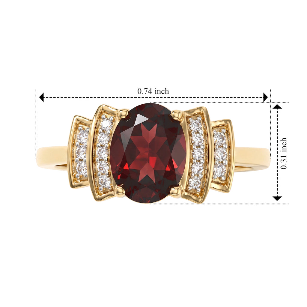 D'Joy Rhodolite Garnet, White Zircon Main Stone With Side Stone Ring Sterling Silver  1.673  Ct._8723930_5