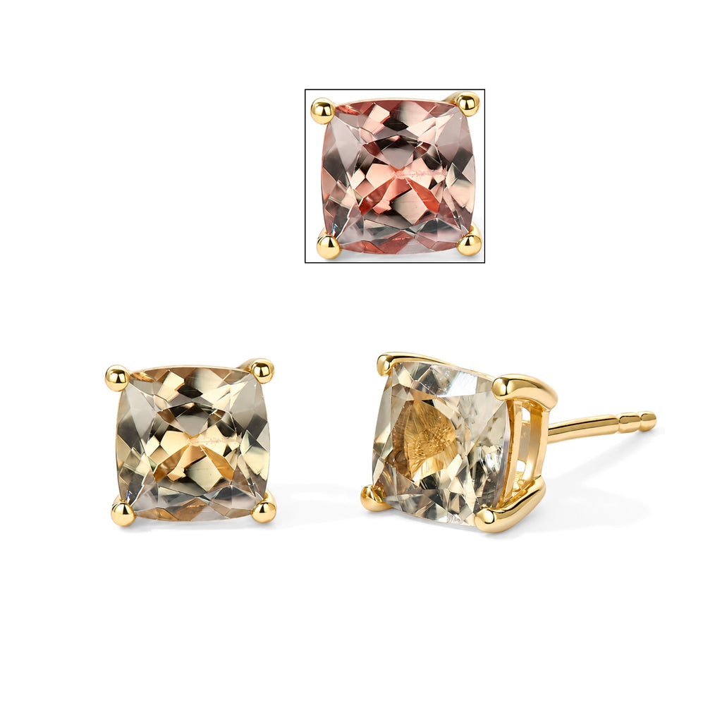 Turkizite Earring in 18K YG VermeilSterling Silver  2.496  Ct._8734756