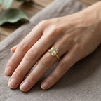 Turkizite Solitaire Ring in 18K YG VermeilSterling Silver  1.920  Ct._8734775_1