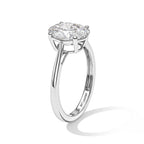 DOD- 9K White Gold Oval Lab Grown Diamond VS/EF Ring 2.00  Ct._8734918_3