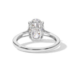DOD- 9K White Gold Oval Lab Grown Diamond VS/EF Ring 2.00  Ct._8734919_4