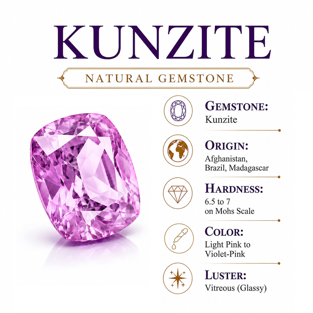 Rhapsody 950 Platinum AAAA Patroke Kunzite Solitaire Ring, Platinum Wt.6.75 Gms  10.240  Ct. 8736045 5