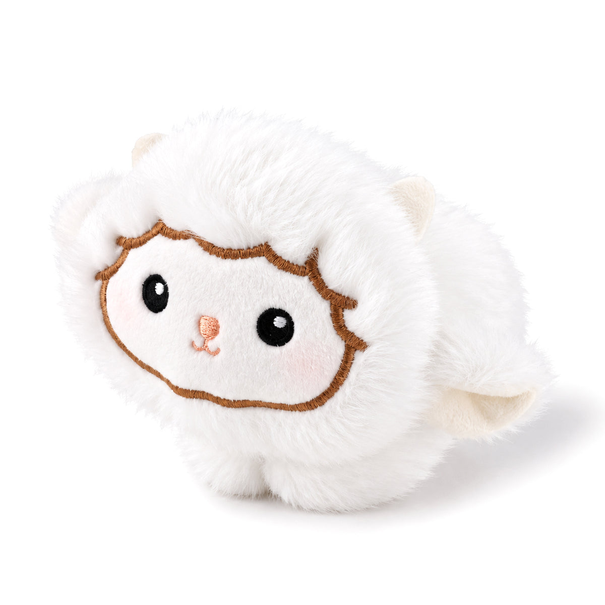 Cute Soft Plush Animal Refrigerator Magnet Toy - White Sheep 8736898 0