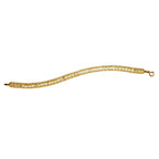 9K Yellow Gold Cubic Zirconia Bracelet (Size - 7.5) 39.00 Ct._8738422
