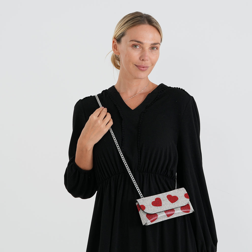 Crossbody Bag (Size - One Size) - Silver Red_8741498_1