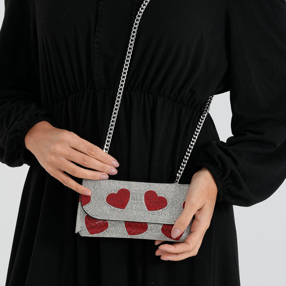 Crossbody Bag (Size - One Size) - Silver Red 8741498 2