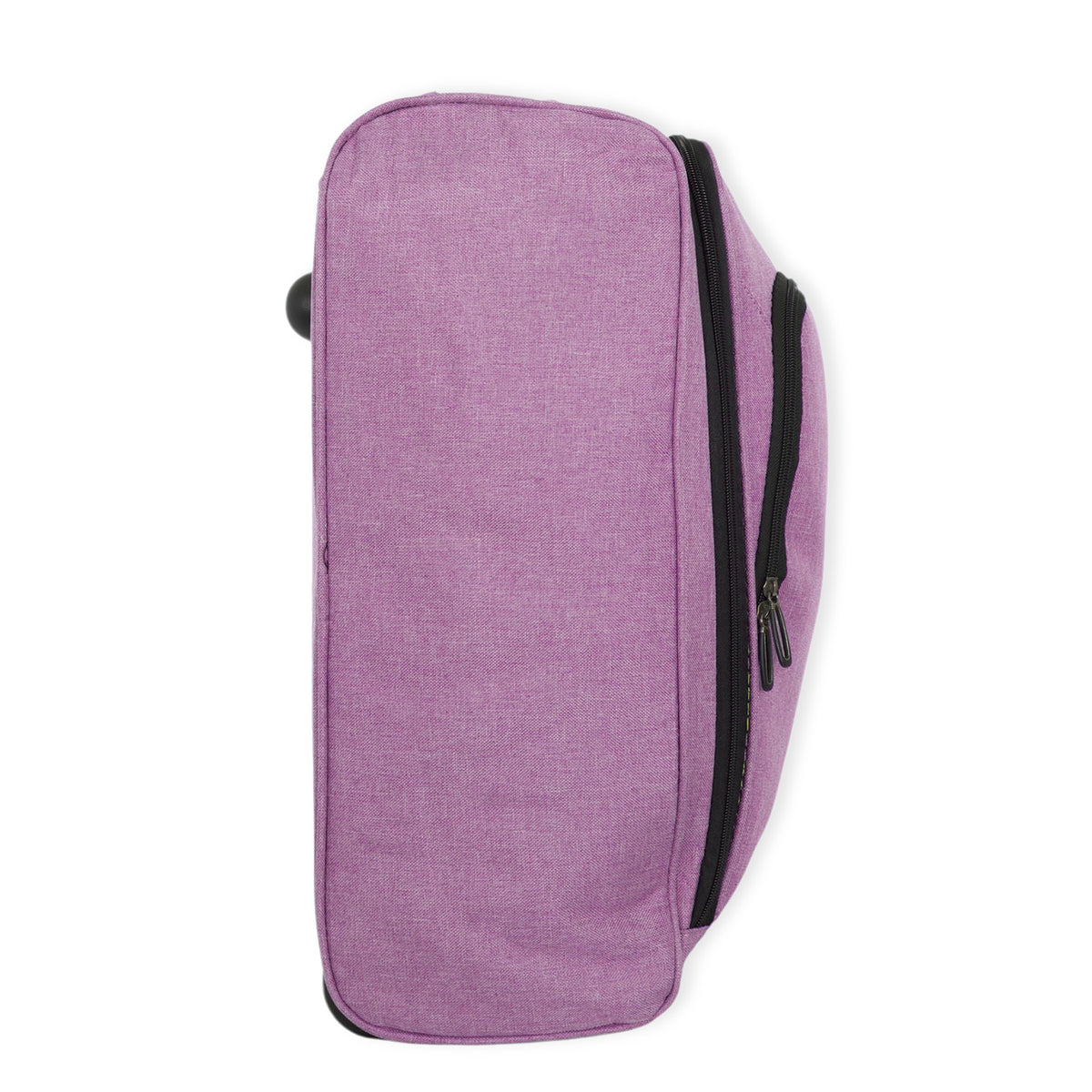 BORDLITE Cabin Bag on Wheels - Lightweight, Retractable Handle Soft Shell Carry On Flight Holdall &amp; Travel Duffel (Free Bag Allowance Approved) 50x35x20 CM - Pink V32575526 2