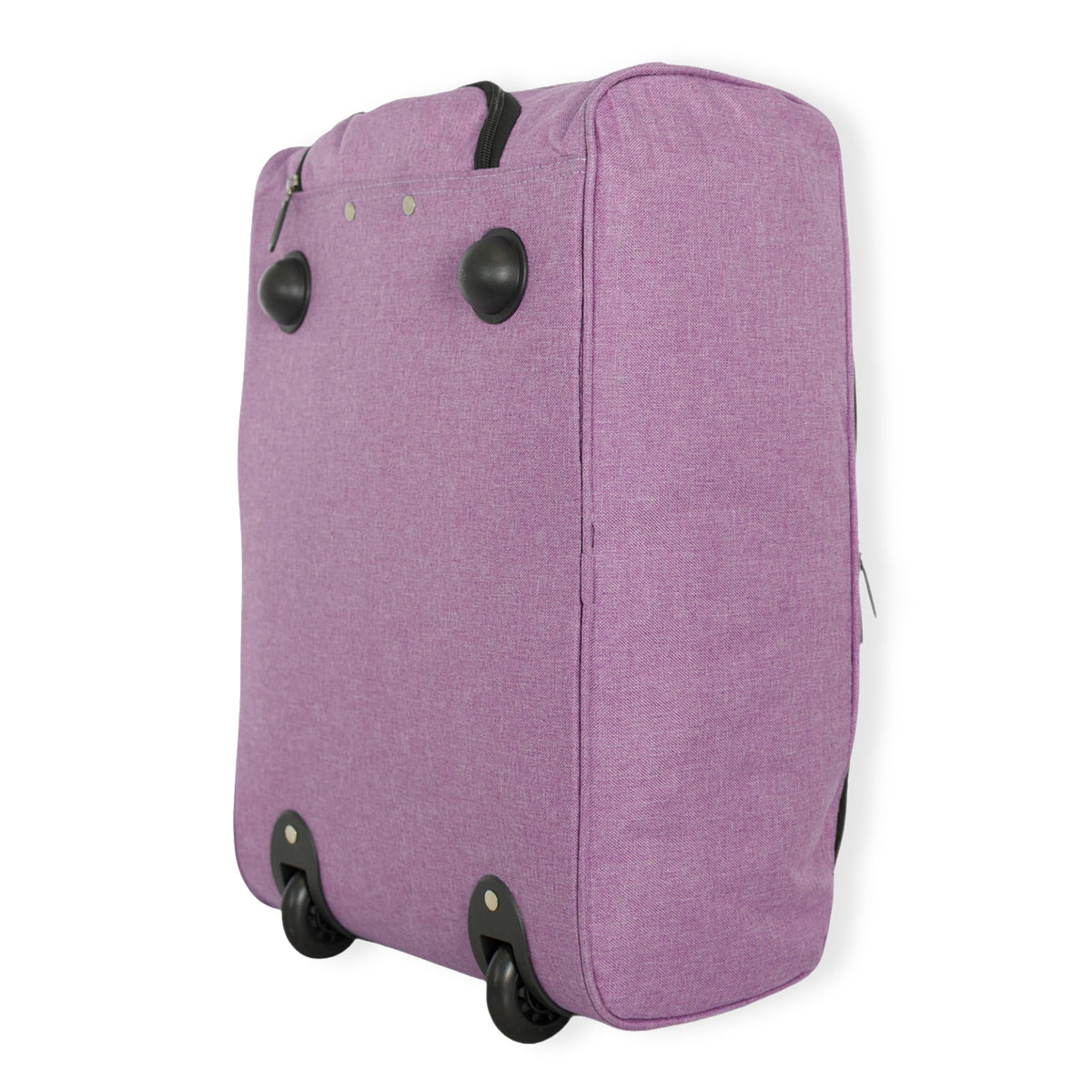 BORDLITE Cabin Bag on Wheels - Lightweight, Retractable Handle Soft Shell Carry On Flight Holdall &amp; Travel Duffel (Free Bag Allowance Approved) 50x35x20 CM - Pink V32575526 4