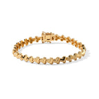 EverTrue Bronzella Collection - Linking Bracelet (Size - 7.5) in 18K Gold Plating_8742763