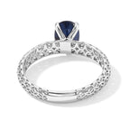 D'Joy Diffused Blue Sapphire Ring in Platinum OverlaySterling Silver  1.650  Ct._8744317_3