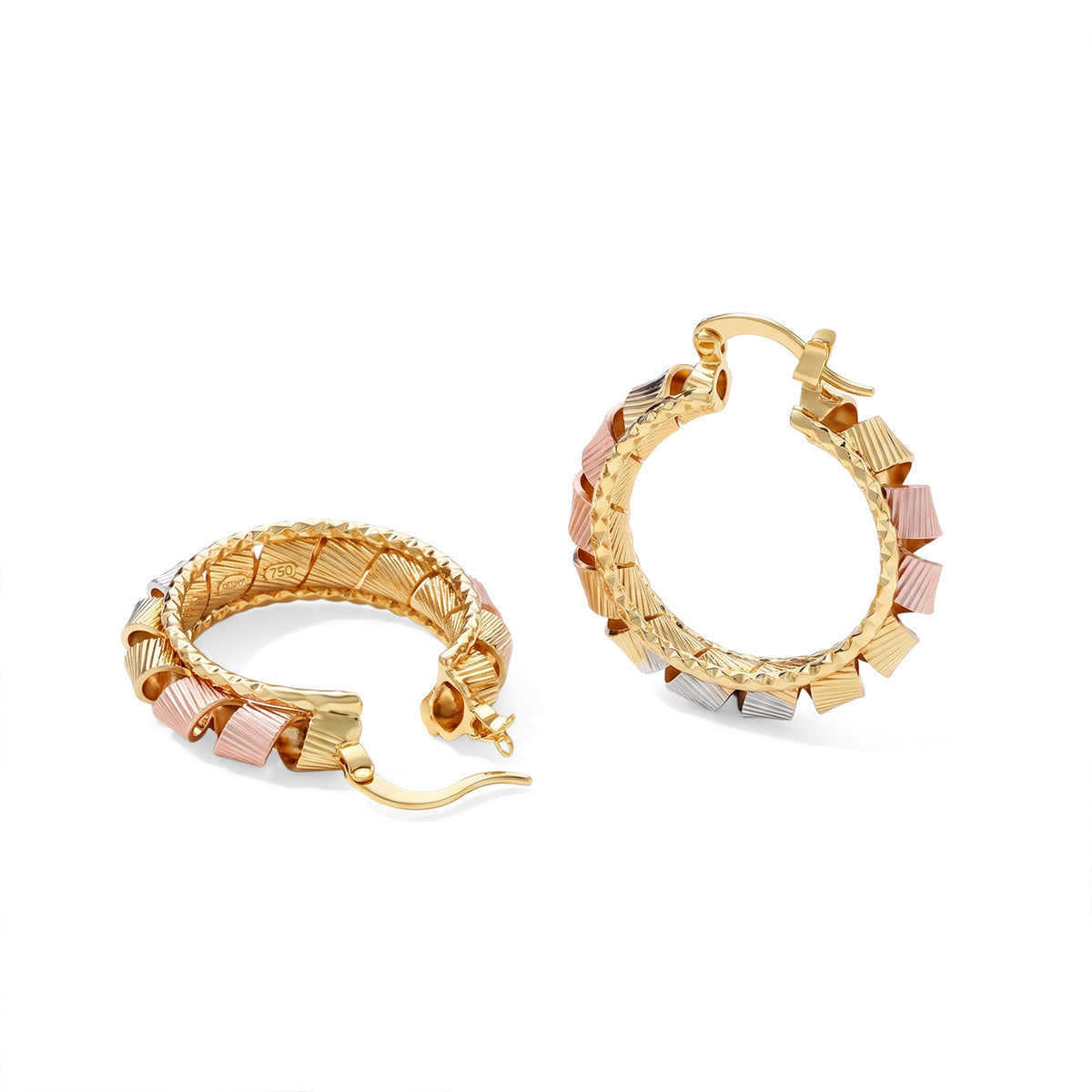 Twisted Hoop Earring 8744659 3