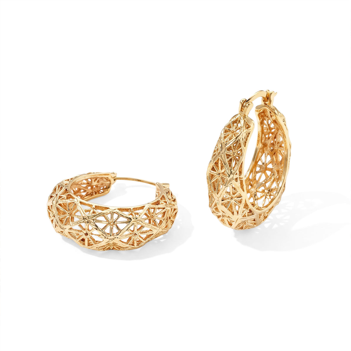 Manhattan Close Out - Filigree Hoop Earrings 8744708 0