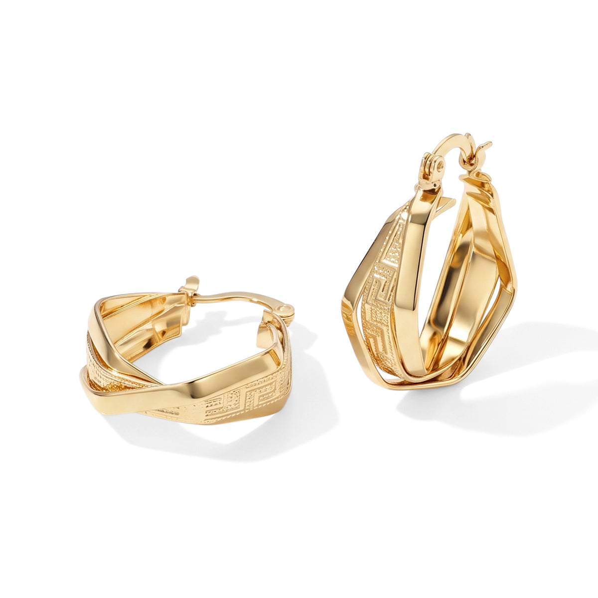 Braided Hoop Earring 8744743 0