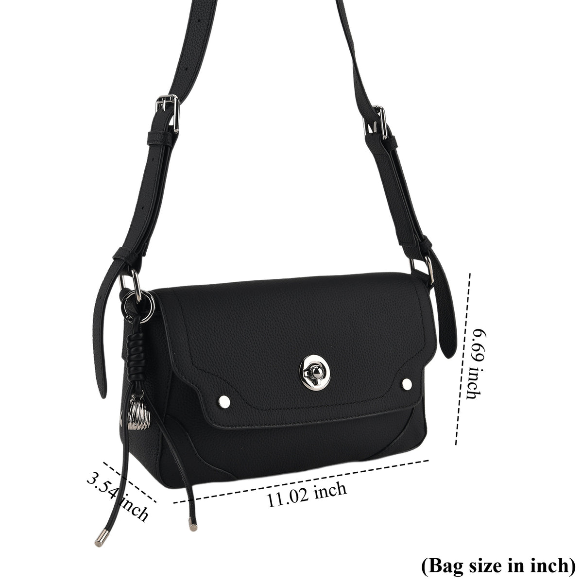 Crossbody Bag (Size - One Size) - Black 8744787 6