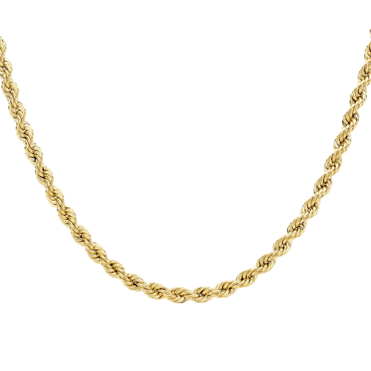 9K Yellow Gold Rope Chain (Size - 20) With Lobster Clasp, Gold Wt., 17.60 Gms 8746542 0