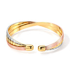 Close Out Deal- Designer Inspired Adjustable Cuff Bangle (Size - 7.5)_8746984_1