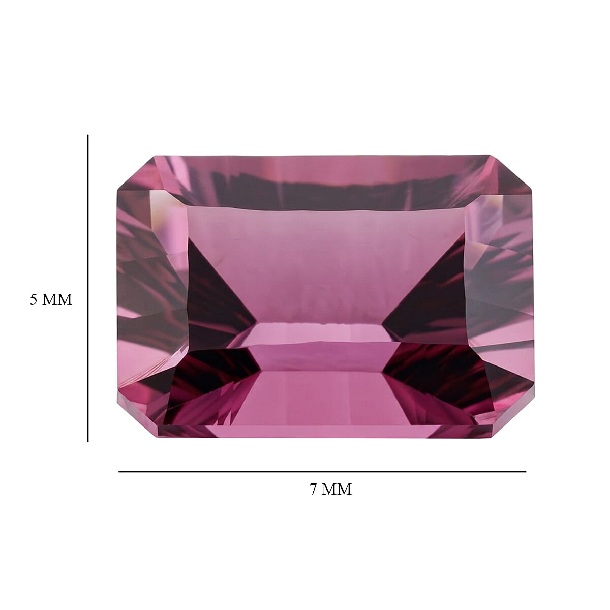 Tanzanian Pink Garnet Octagon 7x5 mm 8747917 4